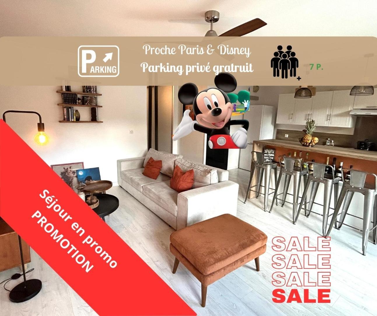 Dream Loft Paris&Disney--20Min-- Roissy-en-Brie Eksteriør bilde
